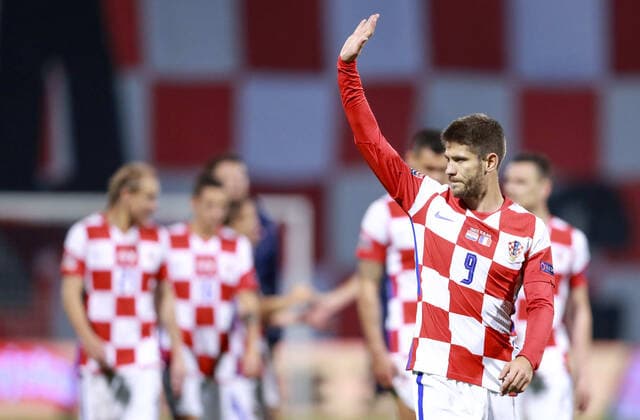 Andrej Kramaric of Croatia FOOTBALL : Croatie vs France - UEFA Ligue des Nations - Zagreb - 14 10 2020 Panoramic NikolaKrstic 