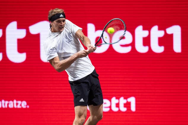 bett1HULKS INDOORS 2020, Köln, Cologne. Alexander Zverev (GER) bett1HULKS INDOORS