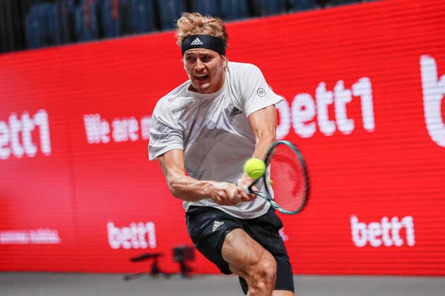 ZVEREV, Alexander (GER) ATP, Tennis Herren Ranking No. 7, gesetzt an No. 1 bei den bett1HULKS Indoors - ATP 250 am 15.10.2020 in Köln (LANXESS arena), Deutschland