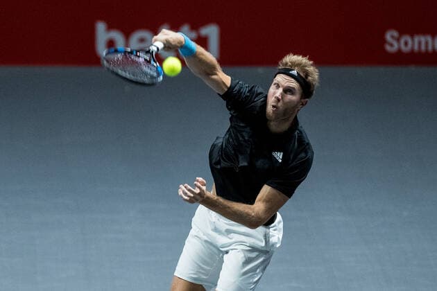 bett1HULKS Indoors - ATP, Tennis Herren 250; Koeln, 15.10.2020 Dominik INGLOT (GBR) im Doppel mit Aisam-Ul-Haq QURESHI (PAK) bett1HULKS Indoors - ATP 250 am 15.10.2020 in Koeln (LANXESSarena), Deutschland Copyright: xBEAUTIFULxSPORTS Wunderlx