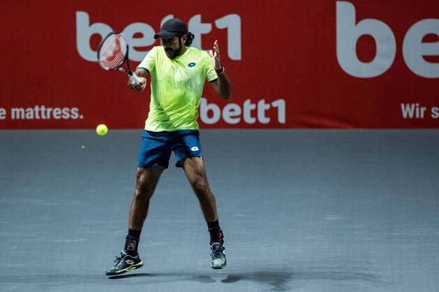 bett1HULKS Indoors - ATP, Tennis Herren 250; Koeln, 15.10.2020 Aisam-Ul-Haq QURESHI (PAK) im Doppel mit Dominik INGLOT (GBR) bett1HULKS Indoors - ATP 250 am 15.10.2020 in Koeln (LANXESSarena), Deutschland Copyright: xBEAUTIFULxSPORTS Wunderlx