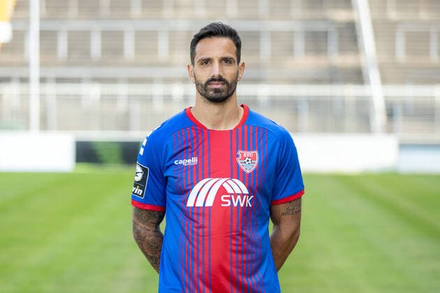 KFC Uerdingen; 3.Liga, Porträttermin 2020 2021 KFC Uerdingen; 3.Liga, Porträttermin 2020 2021 Adriano Grimaldi; KFC Uerdingen; 3.Liga, Porträttermin 2020 2021 Krefeld Grotenburg-Stadion Nordrhein-Westfalen Deutschland