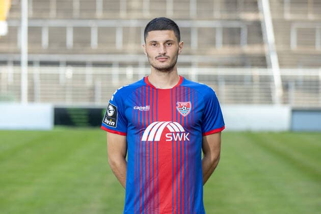 KFC Uerdingen; 3.Liga, Porträttermin 2020 2021 KFC Uerdingen; 3.Liga, Porträttermin 2020 2021 Stefan Velkov; KFC Uerdingen; 3.Liga, Porträttermin 2020 2021 Krefeld Grotenburg-Stadion Nordrhein-Westfalen Deutschland