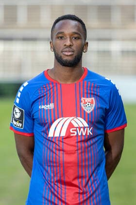 KFC Uerdingen; 3.Liga, Porträttermin 2020 2021 KFC Uerdingen; 3.Liga, Porträttermin 2020 2021 Osayamen Osawe; KFC Uerdingen; 3.Liga, Porträttermin 2020 2021 Krefeld Grotenburg-Stadion Nordrhein-Westfalen Deutschland