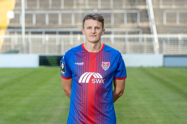 KFC Uerdingen; 3.Liga, Porträttermin 2020 2021 KFC Uerdingen; 3.Liga, Porträttermin 2020 2021 Edvinas Girdvainis; KFC Uerdingen; 3.Liga, Porträttermin 2020 2021 Krefeld Grotenburg-Stadion Nordrhein-Westfalen Deutschland