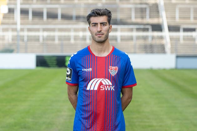 KFC Uerdingen; 3.Liga, Porträttermin 2020 2021 KFC Uerdingen; 3.Liga, Porträttermin 2020 2021 Muhammed Kiprit; KFC Uerdingen; 3.Liga, Porträttermin 2020 2021 Krefeld Grotenburg-Stadion Nordrhein-Westfalen Deutschland