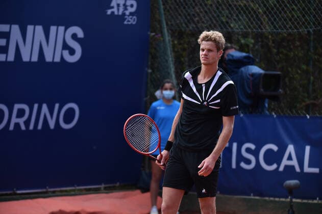 Photo Alessandro Tocco LaPresse October 16, 2020 Santa Margherita di Pula, Cagliari (Italy) Tennis Tennis, Forte Village Sardegna Open In the pic:Yannick Hanfmann  Copyright: xToccoxAlessandro LaPressex