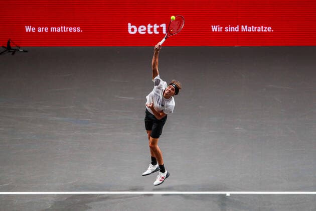 ZVEREV, Alexander (GER) ATP, Tennis Herren Ranking No. 7, gesetzt an No. 1 bei den bett1HULKS Indoors - ATP 250 am 16.10.2020 in Köln (LANXESS arena), Deutschland