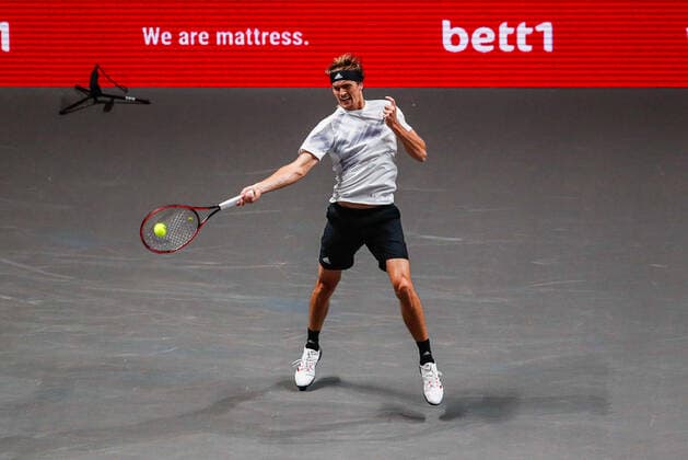 ZVEREV, Alexander (GER) ATP, Tennis Herren Ranking No. 7, gesetzt an No. 1 bei den bett1HULKS Indoors - ATP 250 am 16.10.2020 in Köln (LANXESS arena), Deutschland