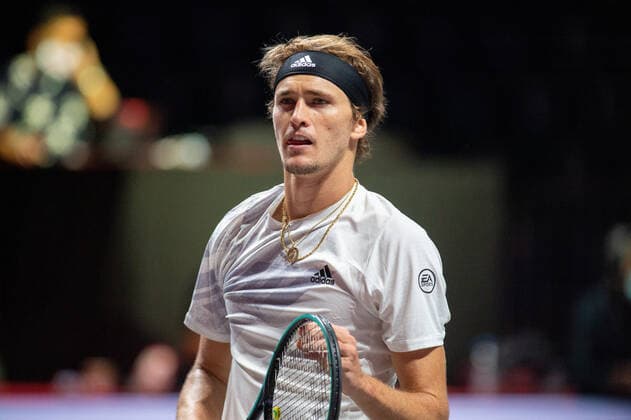 Im Alexander ZVEREV (GER), Alexander ZVEREV (GER) vs. Lloyd HARRIS (RSA), TENNIS, bett1hulks Indoor, 16.10.2020, GER, TENNIS, ATP, Tennis Herren TOUR, bett1hulks Indoor, Alexander ZVEREV (GER) vs. Lloyd HARRIS (RSA), 16.10.2020 KOELN Copyright: xEibnerxPressefotox xBenjaminxSOELZERx EP_BSO