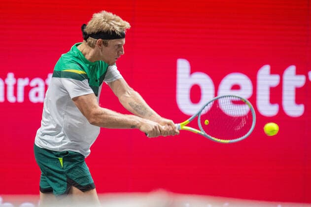 Im Alejandro DAVIDOVICH FOKINA (ESP), Dennis NOVAK (AUT) vs. Alejandro DAVIDOVICH FOKINA (ESP), TENNIS, bett1hulks Indoor, 16.10.2020, GER, TENNIS, ATP, Tennis Herren TOUR, bett1hulks Indoor, Dennis NOVAK (AUT) vs. Alejandro DAVIDOVICH FOKINA (ESP), 16.10.2020 KOELN Copyright: xEibnerxPressefotox xBenjaminxSOELZERx EP_BSO