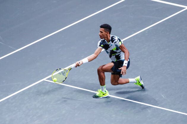 AUGER-ALIASSIME, Felix (CAN) ATP, Tennis Herren Ranking No. 22, gesetzt an No. 3 bei den bett1HULKS Indoors - ATP 250 am 16.10.2020 in Köln (LANXESS arena), Deutschland