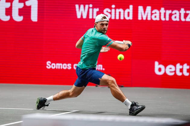 bei den bett1HULKS Indoors - ATP, Tennis Herren 250 am 16.10.2020 in Köln (LANXESS arena), Deutschland