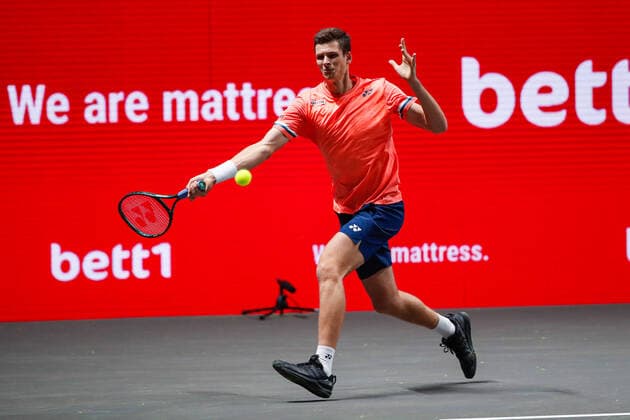 HURKACZ, Hubert (POL) ATP, Tennis Herren Ranking No. 31, gesetzt an No. 6 bei den bett1HULKS Indoors - ATP 250 am 16.10.2020 in Köln (LANXESS arena), Deutschland