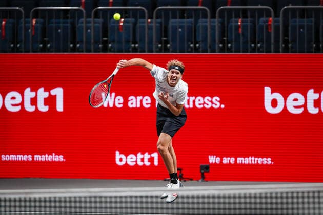 ZVEREV, Alexander (GER) ATP, Tennis Herren Ranking No. 7, gesetzt an No. 1 bei den bett1HULKS Indoors - ATP 250 am 17.10.2020 in Köln (LANXESS arena), Deutschland