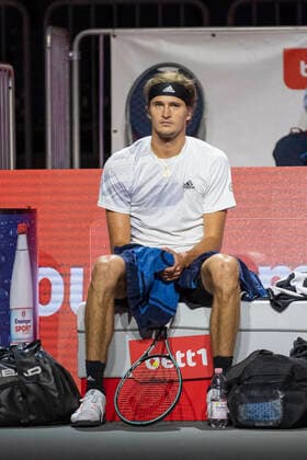 Im Alexander ZVEREV (GER), Alexander ZVEREV (GER) vs. Alejandro DAVIDOVICH FOKINA (ESP), TENNIS, bett1hulks Indoor, 1. Halbfinale, 17.10.2020, GER, TENNIS, ATP, Tennis Herren TOUR, bett1hulks Indoor, 1. Halbfinale, Alexander ZVEREV (GER) vs. Alejandro DAVIDOVICH FOKINA (ESP), 17.10.2020 KOELN Copyright: xEibnerxPressefotox xBenjaminxSOELZERx EP_BSO