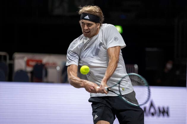 Im Alexander ZVEREV (GER), Alexander ZVEREV (GER) vs. Alejandro DAVIDOVICH FOKINA (ESP), TENNIS, bett1hulks Indoor, 1. Halbfinale, 17.10.2020, GER, TENNIS, ATP, Tennis Herren TOUR, bett1hulks Indoor, 1. Halbfinale, Alexander ZVEREV (GER) vs. Alejandro DAVIDOVICH FOKINA (ESP), 17.10.2020 KOELN Copyright: xEibnerxPressefotox xBenjaminxSOELZERx EP_BSO
