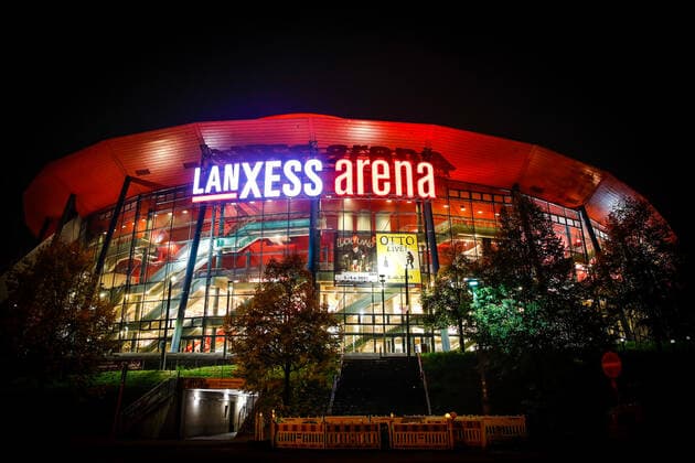 LANXESS arena bei den bett1HULKS Indoors - ATP, Tennis Herren 250 am 17.10.2020 in Köln (LANXESS arena), Deutschland
