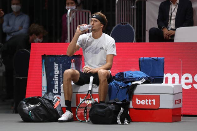 ATP, Tennis Herren 250 Finale Köln Deutschland 18.10.2020 Alexander Zverev