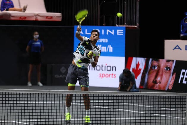 ATP, Tennis Herren 250 Finale Köln Deutschland 18.10.2020 Felix Auger-Aliassime