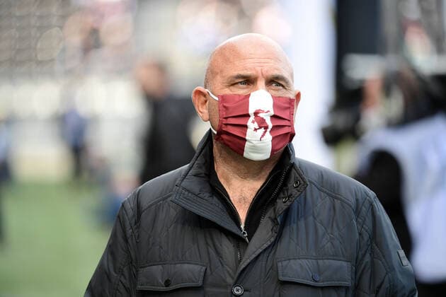 FREDERIC ANTONETTI (ENTRAINEUR METZ) FOOTBALL : Angers vs Metz - Ligue 1 Uber Eats - 18 10 2020 FEP Panoramic 