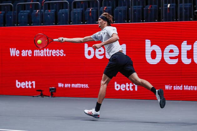 ZVEREV, Alexander (GER) ATP, Tennis Herren Ranking No. 7, gesetzt an No. 1 bleiben leer bei den bett1HULKS Indoors - ATP 250 am 18.10.2020 in Köln (LANXESS arena), Deutschland