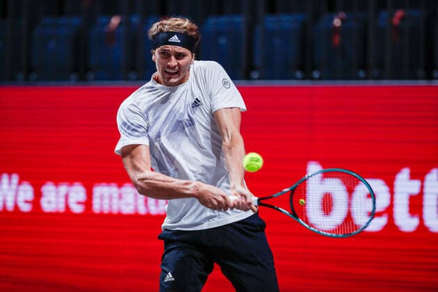 ZVEREV, Alexander (GER) ATP, Tennis Herren Ranking No. 7, gesetzt an No. 1 bleiben leer bei den bett1HULKS Indoors - ATP 250 am 18.10.2020 in Köln (LANXESS arena), Deutschland