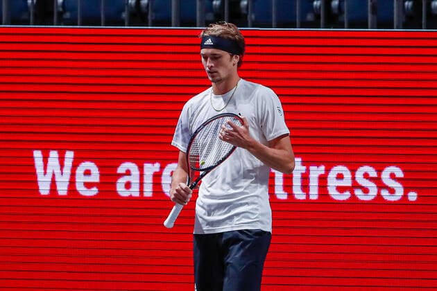 ZVEREV, Alexander (GER) ATP, Tennis Herren Ranking No. 7, gesetzt an No. 1 bleiben leer bei den bett1HULKS Indoors - ATP 250 am 18.10.2020 in Köln (LANXESS arena), Deutschland