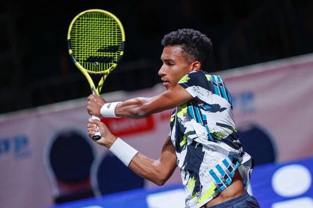 AUGER-ALIASSIME, Felix (CAN) ATP, Tennis Herren Ranking No. 22, gesetzt an No. 3 bleiben leer bei den bett1HULKS Indoors - ATP 250 am 18.10.2020 in Köln (LANXESS arena), Deutschland