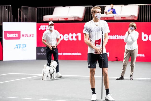 bett1HULKS Indoors - ATP, Tennis Herren 250; Koeln, 18.10.2020 Alexander ZVEREV (GER) bett1HULKS Indoors - ATP 250 am 18.10.2020 in Koeln (LANXESSarena), Deutschland Copyright: xBEAUTIFULxSPORTS Wunderlx
