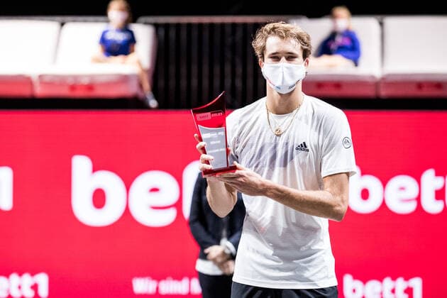 bett1HULKS Indoors - ATP, Tennis Herren 250; Koeln, 18.10.2020 Alexander ZVEREV (GER) bett1HULKS Indoors - ATP 250 am 18.10.2020 in Koeln (LANXESSarena), Deutschland Copyright: xBEAUTIFULxSPORTS Wunderlx
