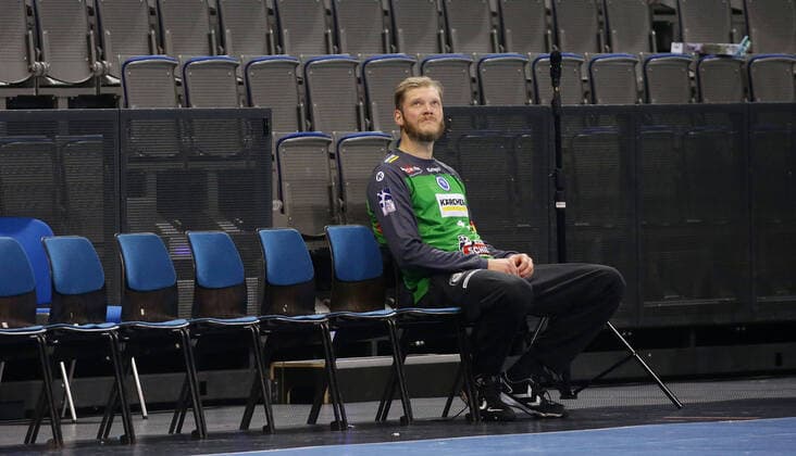 Göppingen , LIQUI MOLY HBL , Handball Bundesliga TVB 1898 Stuttgart vs. TBV Lemgo Lippe , Johannes Bitter ( Stgt )