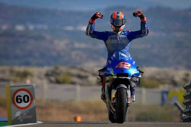 Bilder des Jahres 2020, Sport 10 Oktober Sport Themen der Woche KW42 Sport Bilder des Tages Races of MotoGP Grand Prix Michelin of Aragon at Alcaniz MotorLand Circuit. October 18, 2020 Carreras del Gran Premio Michelin de Aragon de MotoGP en el circuito de Alcaniz o MotorLand Aragon. 18 de Octubre de 2020 Alex Rins POOL MotoGP.com Cordon Press Cordon Press *** Races of MotoGP Grand Prix Michelin of Aragon at Alcaniz MotorLand Circuit October 18, 2020 Races of the Michelin Aragon MotoGP Grand Prix at Alcaniz or MotorLand Aragon Circuit October 18, 2020 Alex Rins POOL MotoGP com Cordon Press  xx xx
