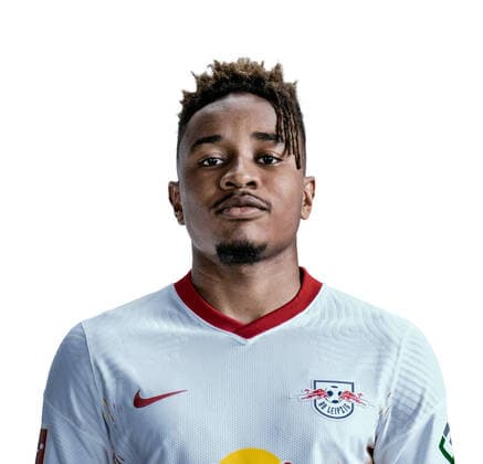 Achtung: Redaktionelle Nutzung honorarfrei - Attention: Free of charge for editorial use - Christopher Nkunku (RB Leipzig)