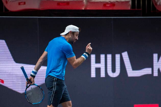 Im Jordan THOMPSON (AUS), Jordan THOMPSON (AUS) vs. Gilles SIMON (FRA), TENNIS, bett1HULKS Championship, 19.10.2020, GER, TENNIS, ATP, Tennis Herren TOUR, bett1HULKS Championship, Jordan THOMPSON (AUS) vs. Gilles SIMON (FRA), 19.10.2020 KOELN Copyright: xEibnerxPressefotox xBenjaminxSOELZERx EP_BSO