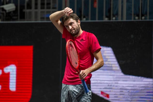 Im Gilles SIMON (FRA), Jordan THOMPSON (AUS) vs. Gilles SIMON (FRA), TENNIS, bett1HULKS Championship, 19.10.2020, GER, TENNIS, ATP, Tennis Herren TOUR, bett1HULKS Championship, Jordan THOMPSON (AUS) vs. Gilles SIMON (FRA), 19.10.2020 KOELN Copyright: xEibnerxPressefotox xBenjaminxSOELZERx EP_BSO