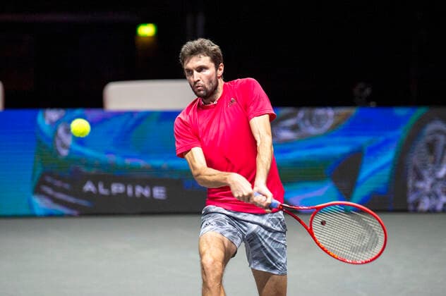 Im Gilles SIMON (FRA), Jordan THOMPSON (AUS) vs. Gilles SIMON (FRA), TENNIS, bett1HULKS Championship, 19.10.2020, GER, TENNIS, ATP, Tennis Herren TOUR, bett1HULKS Championship, Jordan THOMPSON (AUS) vs. Gilles SIMON (FRA), 19.10.2020 KOELN Copyright: xEibnerxPressefotox xBenjaminxSOELZERx EP_BSO