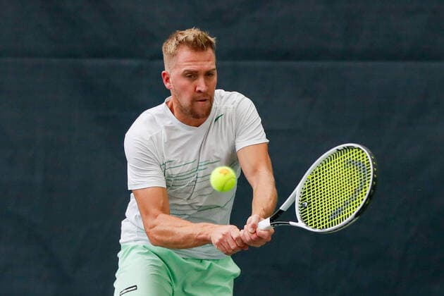 OBERT, Adrian (GER) Ranking: PRO 645 bei den ITF World Tennis Tour Hamburg - M25 am 19.10.2020 in Hamburg (Verbandshalle Hamburg), Deutschland