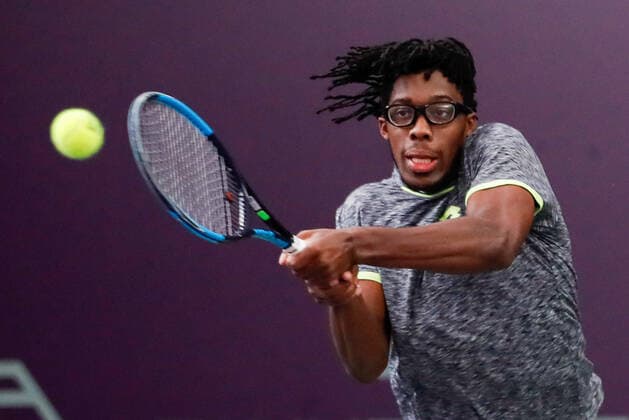 AVENI, Alafia (USA) bei den ITF World Tennis Tour Hamburg - M25 am 19.10.2020 in Hamburg (Verbandshalle Hamburg), Deutschland