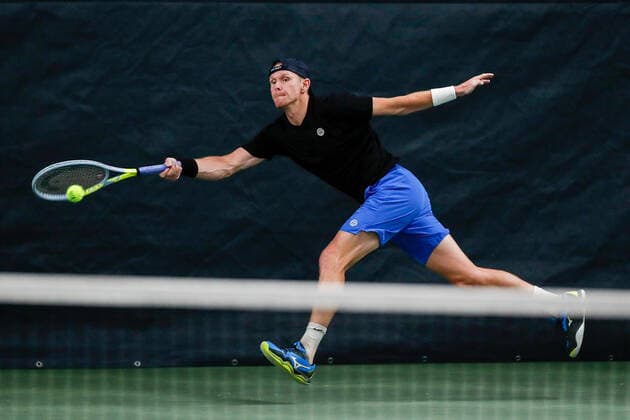 ERIKSSON, Markus (SWE) Ranking: PRO 327 bei den FUTURE NORD - ITF World Tennis Tour - M25 am 19.10.2020 in Hamburg (Verbandshalle Hamburg), Deutschland