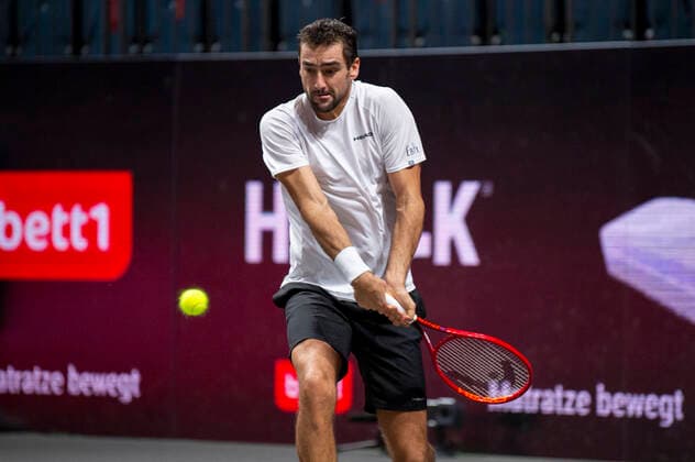 Im Marin CILIC (CRO), Steve JOHNSON (USA) vs. Marin CILIC (CRO), TENNIS, bett1HULKS Championship, 19.10.2020, GER, TENNIS, ATP, Tennis Herren TOUR, bett1HULKS Championship, Steve JOHNSON (USA) vs. Marin CILIC (CRO), 19.10.2020 KOELN Copyright: xEibnerxPressefotox xBenjaminxSOELZERx EP_BSO