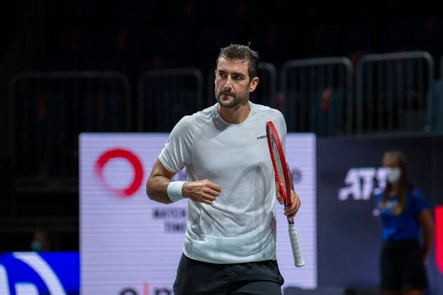 Im Marin CILIC (CRO), Steve JOHNSON (USA) vs. Marin CILIC (CRO), TENNIS, bett1HULKS Championship, 19.10.2020, GER, TENNIS, ATP, Tennis Herren TOUR, bett1HULKS Championship, Steve JOHNSON (USA) vs. Marin CILIC (CRO), 19.10.2020 KOELN Copyright: xEibnerxPressefotox xBenjaminxSOELZERx EP_BSO