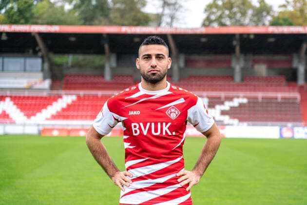 Chris David, FC Würzburger Kickers, 2. Bundesliga, Porträttermin 2020 2021, Copyright: FWK HMBxMedia xHeikoxBecker
