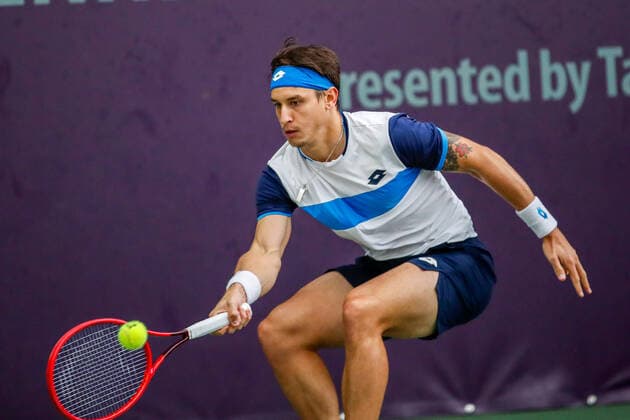 UGO CARABELLI, Camilo (ARG) Ranking: PRO 382 bei den FUTURE NORD - ITF World Tennis Tour - M25 am 20.10.2020 in Hamburg (Verbandshalle Hamburg), Deutschland