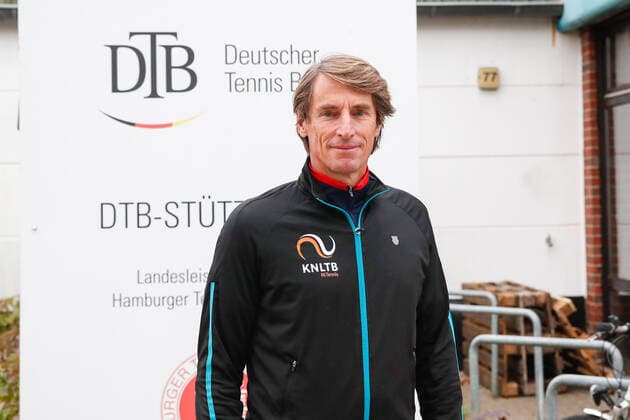Paul Haarhuis (NED) ehm. Top Tennisspieler - Doppelspezialist und mehrfacher Grand Slam Sieger bei den FUTURE NORD - ITF World Tennis Tour - M25 am 20.10.2020 in Hamburg (Verbandshalle Hamburg), Deutschland