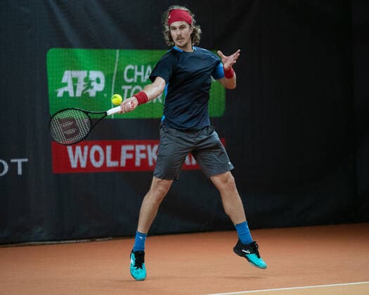 Lukas Lacko Tennis - Wolffkran Open - ATP, Tennis Herren Challenger - TC Ismaning - Ismaning - Bavaria - Germany - 20 October 2020. Â Copyright: xJuergenxHasenkopfx