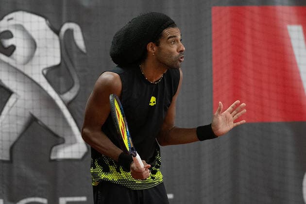 Dustin Brown Tennis - Wolffkran Open - ATP, Tennis Herren Challenger - TC Ismaning - Ismaning - Bavaria - Germany - 21 October 2020. Â Copyright: xJuergenxHasenkopfx