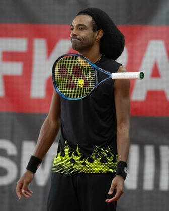Dustin Brown Tennis - Wolffkran Open - ATP, Tennis Herren Challenger - TC Ismaning - Ismaning - Bavaria - Germany - 21 October 2020. Â Copyright: xJuergenxHasenkopfx