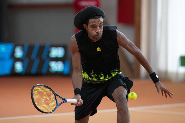 Dustin Brown Tennis - Wolffkran Open - ATP, Tennis Herren Challenger - TC Ismaning - Ismaning - Bavaria - Germany - 21 October 2020. Â Copyright: xJuergenxHasenkopfx