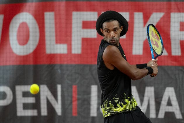 Dustin Brown Tennis - Wolffkran Open - ATP, Tennis Herren Challenger - TC Ismaning - Ismaning - Bavaria - Germany - 21 October 2020. Â Copyright: xJuergenxHasenkopfx